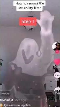How to remove the invisibility filter on tiktok in 3 easy steps