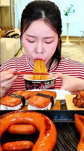The BEST Of SULGI Spicy Buldak Noodles ASMR MUKBANG