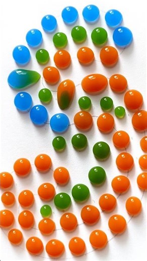 Color Flow for Mental Quiet | Relaxing Visual Short #trending #satisfying #art