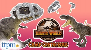 WATCH OUT! We've got a T-Rex who is stomping and escaping his way through your home with Mattel 's NEW Stomp 'N Escape Tyrannosaurus Rex (with CAPTURE GEAR!) #JurassicWorld #CampCretaceous #UniversalStudios #dinosaurs | TTPM