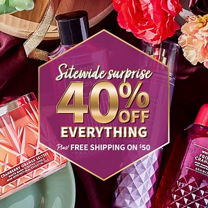 76K views · 62 reactions | Today only, online only! This is a sitewide surprise: 40% off everything! Start your fall off strong. ☕️蝹 | Bath & Body Works | Facebook