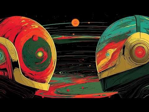 Daft Punk Inspired "Redshift Symmetry" 🌌✨ | Synthwave, Chillwave, Electronic, Retro Funk