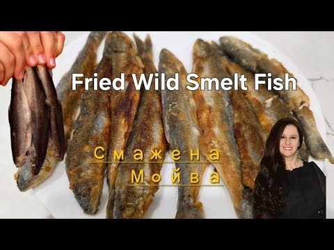 Fresh Caught Smelt Fish - Crispy Fried to Perfection!