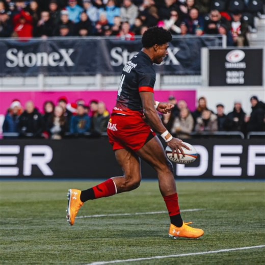 Noah Caluori scored twice as Saracens looked to seal the win, but Exeter Chiefs Official staged a late comeback to take a 30-24 win. #Saracens | StoneX Group Inc.
