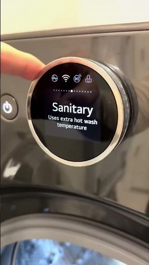 LG WM6700HBA Front Loading Washing Machine - all cycles overview