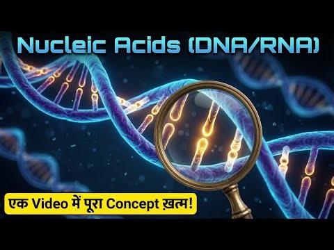Nucleic Acids Full Topic | DNA aur RNA ka Structure Kaise Banayein? | Class 11/12