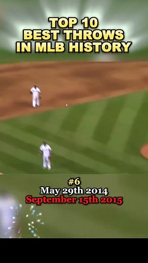 Top 10 Best Throws in MLB History Part 1 #mlb #baseballlife | Sleek Strikeout