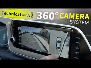 How a Car’s 360° Camera System Works | Bird's Eye View | Surround View Monitor