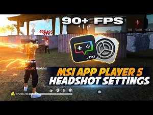 BYE BYE BLUESTACK 🙁😫 II NEW MSI 5 HEADSHOT SETTINGS AFTER OB37 UPDATE I MSI APP PLAYER 5