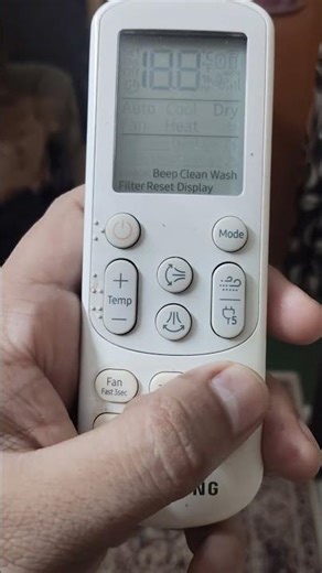 Samsung AC Remote #samsung #ytshorts