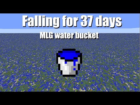 Falling 260 million blocks in minecraft!