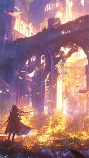 #shorts【ケルト音楽/Celtic Music】黎明の空中庭園Ⅱ - Dawn Sky GardenⅡ（作業用・睡眠用・勉強用）#ケルト #Celtic