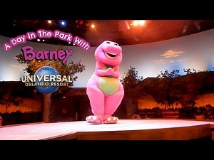 A Day In The Park With BARNEY FULL SHOW Universal Studios Orlando Florida Islands Of Adventure