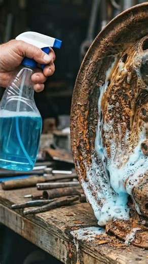 Rusty Car Rim Transformed into a Shiny Finish in Seconds