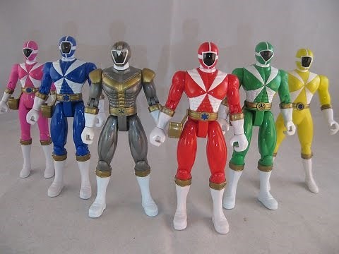 Retro Review: Power Rangers Lightspeed Rescue 5" Figures