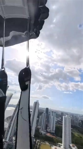 WINGSUIT FLYBY #skydiving #helicopter #wingsuit #flight #shortvideo #shorts #ytshorts | Mateo Massoni