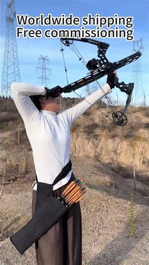 Do you like this multi-functional, rapid-fire compound bow?#archery #outdoors #hunting #bowhunting