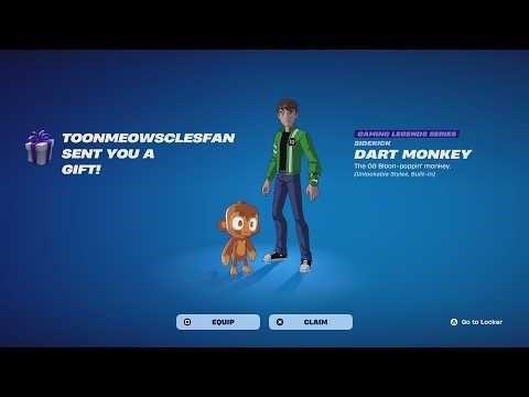 Is The DART MONKEY Sidekick Worth 1,500 V-Bucks? (BTD6 Dart Monkey Gameplay & Review)