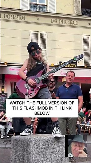 Bohemian Rhapsody Flashmob. Finished by a 12-Year-Old Guitar Prodigy