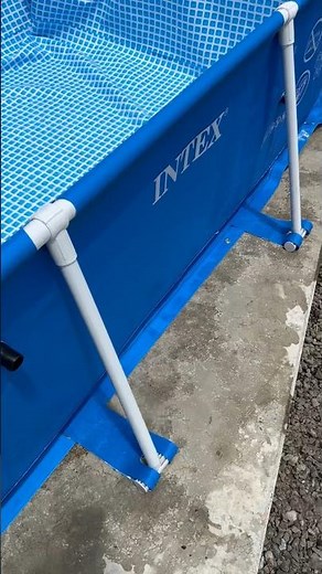 INTEXプールの修理？テープ高っ(＞人＜;)