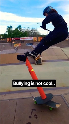 A scooter kid knocked off his BEANIE?! 😭 Watch the revenge😈 #funny #skateboarding #shorts #subscribe