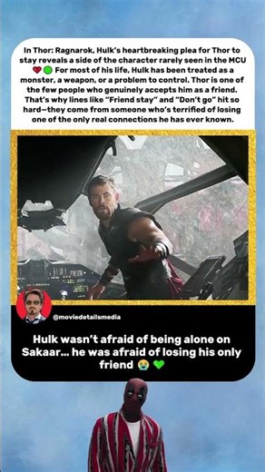 Hulk’s Saddest Moment Wasn’t a Fight 💔 | Thor: Ragnarok (2017)