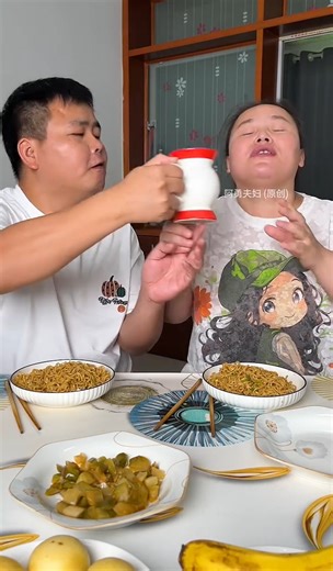 Haha...! Best Trending Couple Eating Challenge Million Views 2025 | Couple Mukbang Eating