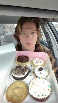 Eating This Weeks @crumbl #shorts #cookies #food