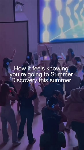 That feeling when you realize you’ll be joining Summer Discovery this summer! Get ready for an unforgettable experience, hands-on learning, and a summer you’ll never forget ✨