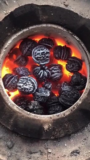 Roast walnut#foryou #tiktokfood