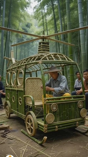 How To Make Bamboo Bus By Clever Grandpa