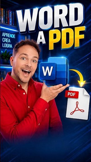 ✅ The Easiest Way to Convert Word to PDF #short