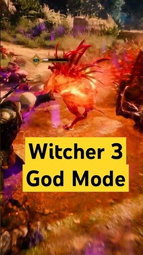 #witcher3 Illegal OP Build Sign Intensity 546% - Mastercrafted Griffin Signs/Potions Amazing