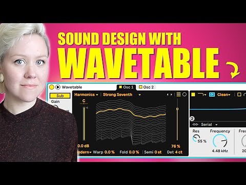 Wavetable Sound Design • Bass, Pluck Synth & Riser/Lift In 30 Min (Uncut)