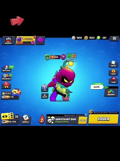 Mon évolution sur Brawl star abonnez-vous !!!!!