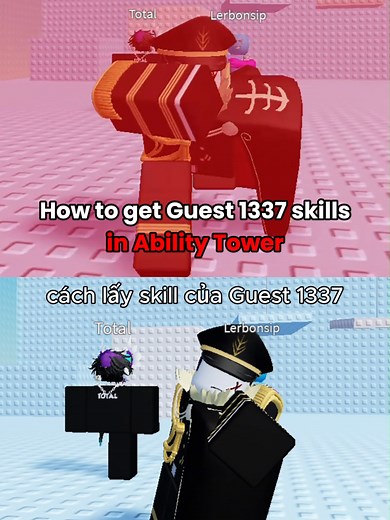 Ability Tower: Cómo conseguir habilidades de guest 1337