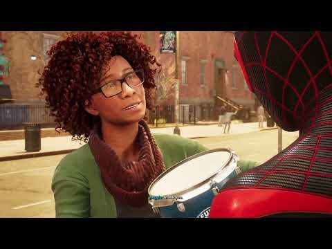 Spider-Man 2 - Miles Returns Stolen Saxophone to Street Musician! HEARTWARMING Moment | PS5