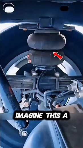 How Can Air Hold Up a Massive Truck? The Suspension Secret!