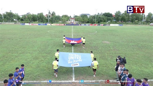 9.3K views · 282 reactions | បន្ទាយមានជ័យ ត្រូវការឈ្នះ ២ប្រកួតចុងក្រោយ ដើម្បីធានាកៅអីវគ្គបន្ដ បន្ទាប់ពីឡើងកំពូលតារាងបណ្ដោះអាសន្ន #BTVCambodia #btvsports #BTVNews | BTV Sports | Facebook