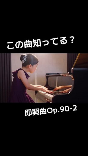 シューベルト 即興曲 Op.90-2 演奏動画