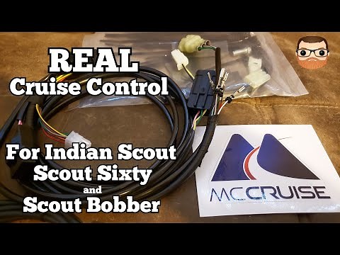 Cruise Control for Indian Scout, Scout Bobber, and Scout Sixty by MCCruise #mccruise #indianscout
