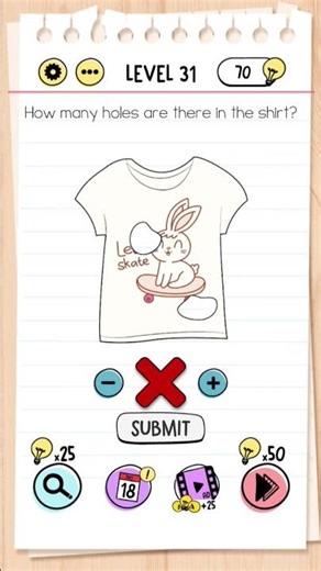 Brain test game level 31. #braingames #shorts #gaming #braintestsolution