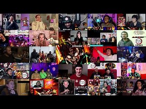 Demon Slayer Season 2 Episode 17/10 MEGA 35 Reaction Mashup | Team Tengen vs Gyutaro/Daki 3 MASHUP⚡🔥