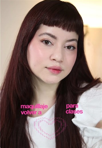 ¿Ustedes son de la que se arreglan para ir a clases o van desarregladas? Yo, team arreglada porque antes muerta que sencilla! 🤭🫰💖 With: @anto. ⭑ #Makeup #makeuptutorial #Maquillaje #rutinademaquillaje #girltips