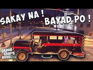 GTA V | TRAINDING JEEPNEY (TAGALOG)