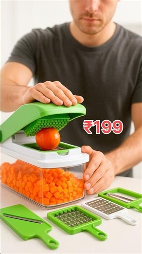 13-in-1 Vegetable Cutter Review 😱 | Worth It? #shorts
