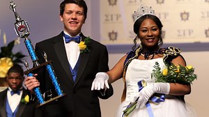 High school girls compete for scholarships in debutante cotillion