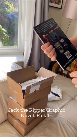 ANNOUNCEMENT!!! Jack the Ripper GRAPHIC NOVEL. Part 1. Available from today. To order a copy, please visit: thejacktherippertour.co.uk | The Jack the Ripper Experience