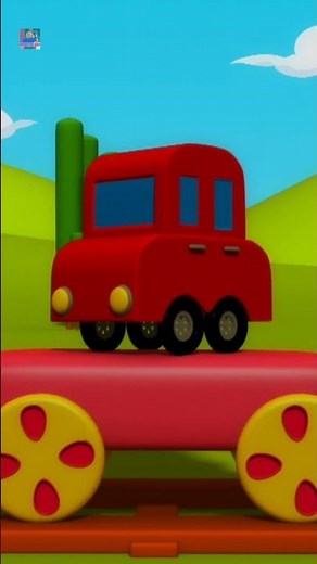 قطار نقل بوب #shorts #reels #cartoon #learning #entertainment #bobtransporttrain