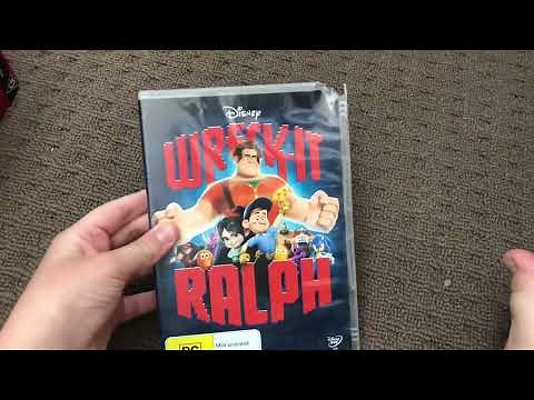 The Opening to Wreck it Ralph (2013) DVD